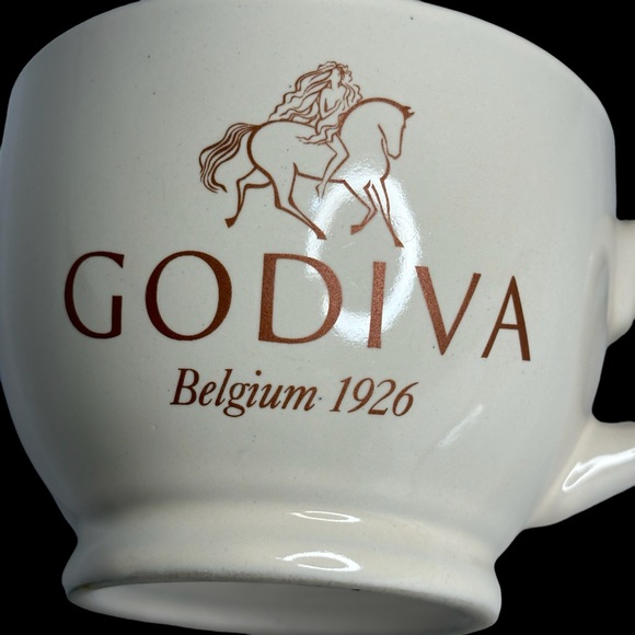 Godiva Belgium 1926 Coffee Cup With Handle Mug Tea Coco Coastal Cocktails Inc - Picture 2 of 8